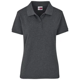 Ladies Houston Stretch Golf Shirt - CHARCOAL - M