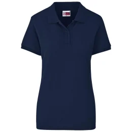 Ladies Houston Stretch Golf Shirt - NAVY - M