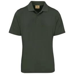 Mens Letaba Golf Shirt - OLIVE - 3XL