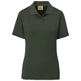Ladies Letaba Golf Shirt - OLIVE - XL