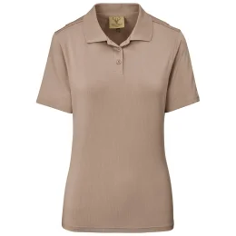 Ladies Letaba Golf Shirt - STONE - 4XL