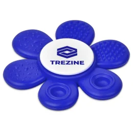 Altitude Flower Power Stress Relief Spinner - BLUE