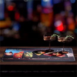 Altitude Destiny Sublimation Desk Or Bar Mat - SOLID WHITE