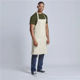 Okiyo Gohan Cotton Apron - NATURAL