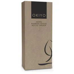 Okiyo Akeru Bamboo Fridge Bottle Opener - NATURAL
