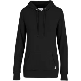 Ladies Okiyo Kaizen Eco Hooded Sweater - BLACK - L