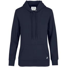Ladies Okiyo Kaizen Eco Hooded Sweater - NAVY - 2XL