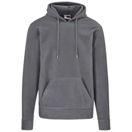 Mens Dawson Polar Fleece Hooded Sweater - CHARCOAL - M