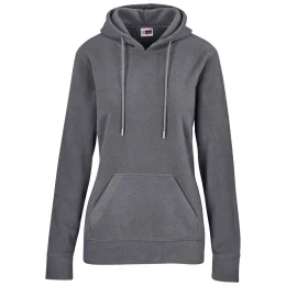 Ladies Dawson Polar Fleece Hooded Sweater - CHARCOAL - 3XL