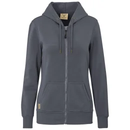 Ladies Rift Hooded Sweater - CHARCOAL - XL