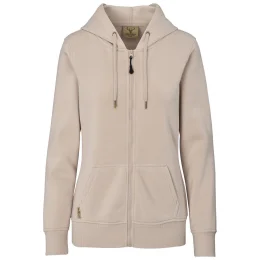 Ladies Rift Hooded Sweater - STONE - L