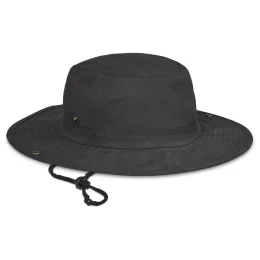 Somabula Oilskin Hat - CHARCOAL