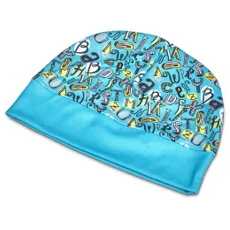 Hoppla Snowflake Polar Fleece Beanie - BLACK
