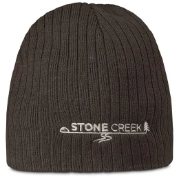 Frost Acrylic Beanie - BROWN