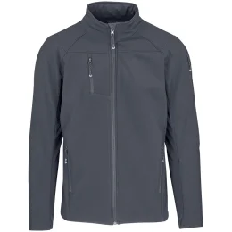 Mens Alex Varga Elysium Softshell Jacket - CHARCOAL - XL