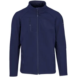 Mens Alex Varga Elysium Softshell Jacket - NAVY - L