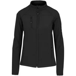Ladies Alex Varga Elysium Softshell Jacket - BLACK - 2XL
