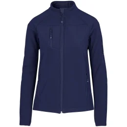 Ladies Alex Varga Elysium Softshell Jacket - NAVY - 4XL