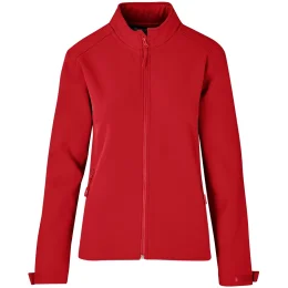Ladies Nagano Softshell Jacket - RED - 3XL