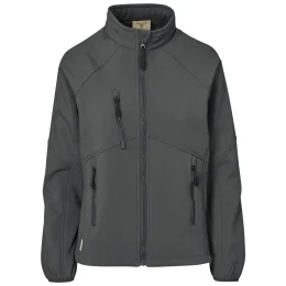 Ladies Midlands Softshell Jacket - CHARCOAL - 2XL