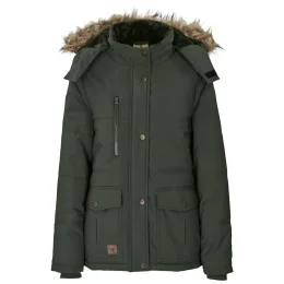 Ladies Cederberg Parka Jacket - OLIVE - XL