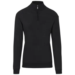 Mens 1/4 Zip Quantum Low Pill Jersey - BLACK - XL