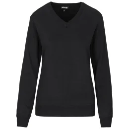 Ladies Long Sleeve Meta Low Pill Jersey - BLACK - XL