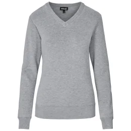 Ladies Long Sleeve Meta Low Pill Jersey - GREY - XL