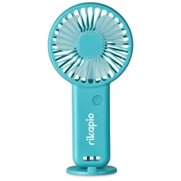 Altitude Celestia Rechargeable Handheld Mini USB Fan - TURQUOISE