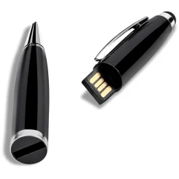 Carnegie Flash Drive Pen - BLACK