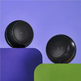 Swiss Cougar Pamplona Bluetooth Speaker Duo Set - BLACK