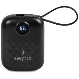 Swiss Cougar Stockton Fast Charge 22.5W Power Bank - BLACK
