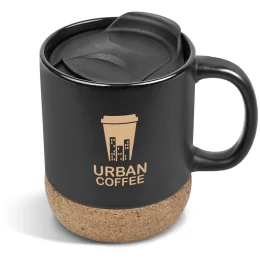 Serendipio Sienna Cork & Ceramic Coffee Mug