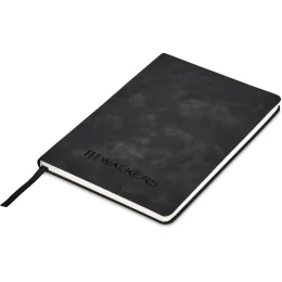 Altitude Charter A5 Soft Cover Notebook - BLACK