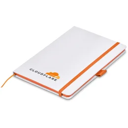 Altitude Tundra A5 Hard Cover Notebook - ORANGE