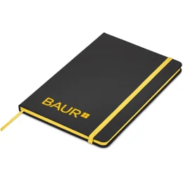 Altitude Sigma A5 Hard Cover Notebook - YELLOW