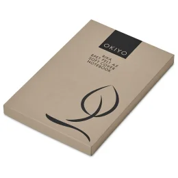 Okiyo Rika Recycled PET Felt A5 Soft Cover Notebook - DARK GREY