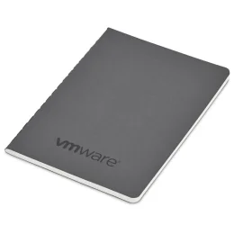 Okiyo Emika FSC Certified Paper A6 Soft Cover Notebook - DARK GREY