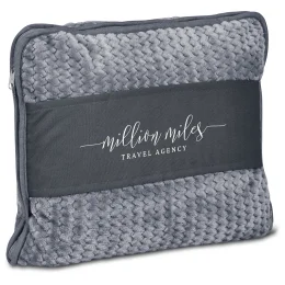 Serendipio Cozytrip Travel Blanket & Pillow - GREY