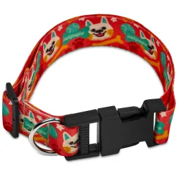Hoppla Rambo Polyester Dog Collar - BLACK