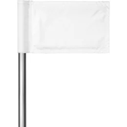 Hoppla Putting Green Flag - SOLID WHITE