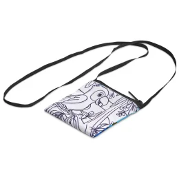 Pre-Printed Sample Hoppla Sani Tuck Money Neck Pouch - BLACK