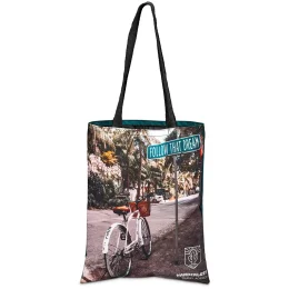 Pre-Printed Sample Hoppla Melrose Shopper - BLACK