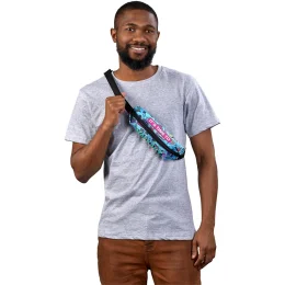 Pre-Printed Sample Hoppla Walkie Waist Bag - BLACK