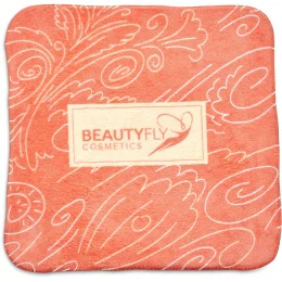 Pre-Printed Sample Hoppla Glamour Makeup Remover Cloth - SOLID WHITE