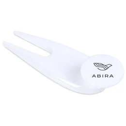 Altitude Turf Divot Tool & Ball Marker - SOLID WHITE