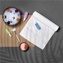 Eva & Elm Aldrin Sports & Hand Sublimation Towel - SOLID WHITE