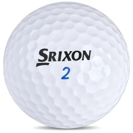 Srixon AD333 Golf Balls (Sleeve of 3) - SOLID WHITE - AD3