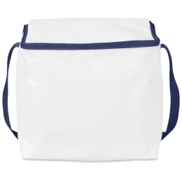 Pre-Production Sample Hoppla Quebec Recycled PET Stitch-Bond 12 Can Cooler - NAVY