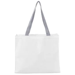 Pre-Production Sample Hoppla Menlyn Recycled PET Stitch-Bond Shopper - GREY